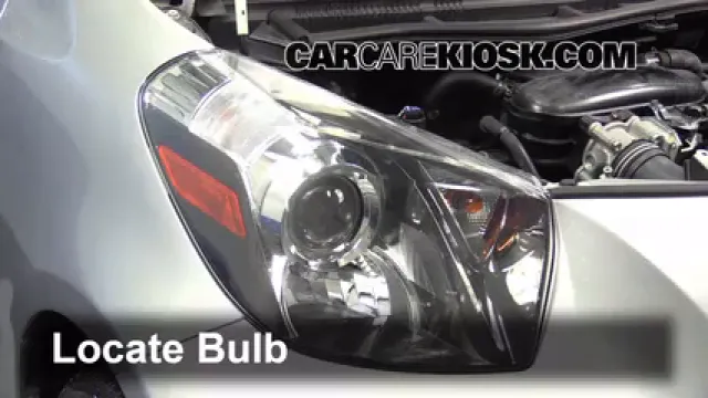 2012 Scion iQ 1.3L 4 Cyl. Éclairage Feu clignotant avant (remplacer l'ampoule)